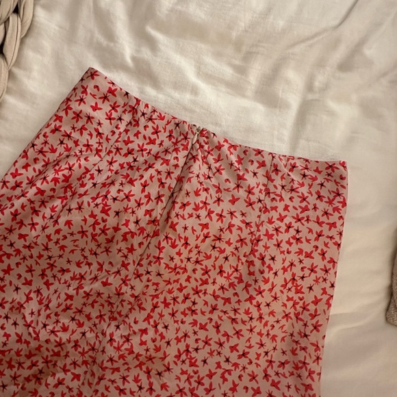 Princess Polly Mini Pink & Red Floral Skirt | Joan Skirt | US 6 - Picture 4 of 4